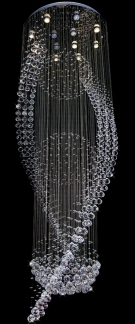 Đèn thả pha lê thông tầng cầu thang FT8002