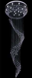 Đèn Thả Pha Lê Thông Tầng Cầu Thang UFT9011