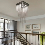 Đèn Thả Pha Lê Thông Tầng Cầu Thang MH2156