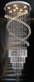 Đèn Thả Pha Lê LED Thông Tầng UFT1118