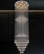 Đèn Thả Pha Lê LED Thông Tầng Cầu Thang UFT6882