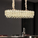 Đèn Thả Pha Lê Bàn Ăn Dài Hiện Đại NA-TPL8645