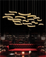 Đèn Thả Pha Lê Trang Trí Sảnh Khách Sạn UFT6357