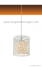 đèn thả bàn ăn đẹp, đèn thả bàn ăn đơn giản, đèn thả bàn ăn chao tròn