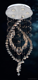 Đèn Thả Thông Tầng Pha Lê Giọt Nước NC45009