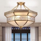 đèn treo trần bằng đồng, đèn trang trí hành lang trong nhà