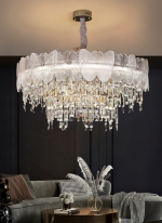 Đèn Trang Trí Thả Pha Lê TH8525 Ø800