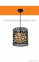 đèn thả bàn ăn đơn giản, đèn thả bàn ăn đẹp, đèn thả trần trang trí bàn ăn