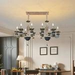 Đèn Thả Pha Lê K9 Trang Trí Bàn Ăn Cao Cấp UCN8149-10