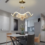 Đèn Thả Trang Trí Phòng Khách Hiện Đại EU-T47 Ø600