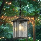 đèn thả ngoài trời hiện đại thnt701, đèn thả trang trí ngoài trời, đèn thả mái hiên