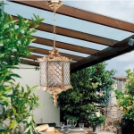 Đèn Thả Ban Công Ngoài Trời NVT362 Ø300