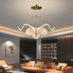 Đèn Thả Trang Trí Phòng Khách Hiện Đại EU-T47 Ø600