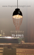 đèn thả trang trí quán cafe TS038, đèn trang trí quán cafeTS038, đèn thả trần phong cách retro