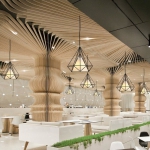 Đèn Thả Kim Cương Trang Trí Bàn Ăn, Quán Cafe KH-TCF22 Ø250