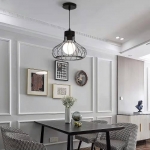 Đèn Thả Trang Trí Bàn Ăn Phong Cách Retro KH-TCF30T1 Ø180