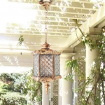 Đèn Thả Ban Công Ngoài Trời NVT362 Ø300