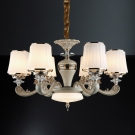 Đèn trang trí phòng khách CN813-6, đèn chùm cổ điển châu âu CN813-6, đèn trang trí