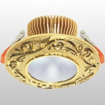 Đèn Trang Trí Âm Trần Đồng Cao Cấp 15W AFC 006 Ø100