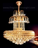 đèn chùm pha lê cao cấp nc017, đèn chùm pha lê tân cổ điển, đèn trang trí pha lê cao cấp