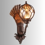 Đèn Vách Chim Công Trang Trí Mặt Tiền VRG0180D