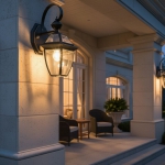 Đèn Vách Đồng Ngoài Trời UVD6214 Φ200