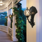 Đèn Trang Trí Ngoài Trời Chim Công SN7318 Φ330