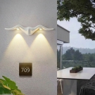 đèn hắt tường ngoài trời vnt167a, đèn led hắt tường, đèn trang trí mặt tiền hiện đại vnt167a