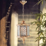 Đèn Thả Ban Công Ngoài Trời NVT362 Ø300