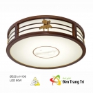 Đèn Trang Trí Ốp Trần Gỗ UOTG27 Ø520 