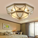 Đèn Trang Trí Ốp Trần Đồng NA-MD7005-4 Ø450