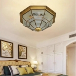 Đèn Trang Trí Ốp Trần Đồng NA-MD7029-3C Ø400