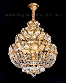 đèn chùm pha lê đẹp, đèn chùm pha lê tân cổ điển, đèn chùm pha lê phòng khách NC9093