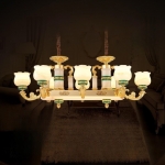 Đèn Thả Đồng Trang Trí Bàn Ăn Dài NA-CD8062-8C