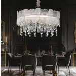 Đèn Thả Pha Lê Trang Trí Phòng Khách TH8520 Ø600