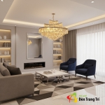 Đèn Chùm Pha Lê Phòng Khách Hiện Đại KH-TPL691T650