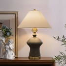 đèn bàn thân gốm cao cấp DB83, đèn trang trí phòng khách để bàn DB83