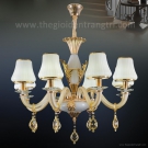 mẫu đèn trang trí phòng khách, đèn chùm châu âu cổ điển CN5160-8