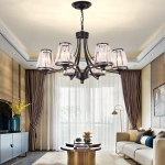 Đèn Chùm Trang Trí Phòng Khách Vintage THCN294 Ø700