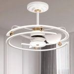 Quạt Trần Có Đèn LED Trang Trí Đơn Giản NA-QT8830 Ø600