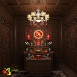 Đèn Chùm Pha Lê Nến Trang Trí Phòng Ngủ UCN5099-6 Ø600