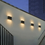 Đèn LED Hắt Tường Mặt Tiền Nhà Hiện Đại UAB164