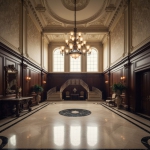 Đèn Chùm Thông Tầng Tân Cổ Điển UCC66567-24 Ø1400