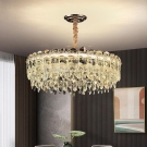 đèn trang trí trần phòng khách hiện đại, đèn thả pha lê hiện đại, đèn thả pha lê led phòng khách