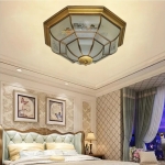 Đèn Trang Trí Ốp Trần Đồng NA-MD7029-3C Ø400