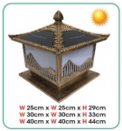 Đèn Trụ Cổng Năng Lượng Mặt Trời 25x25 KM40A