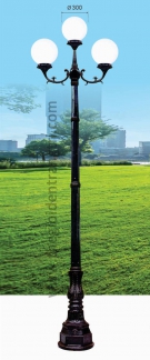 Đèn Trang Trí Trụ Sân Vườn CT-TRỤ 59 Cao 3,4m