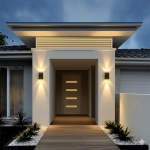 Đèn LED Hắt Tường Ngoài Trời Hiện Đại NA-VNT080B