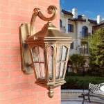 Đèn Vách Trang Trí Ngoài Trời Cổ Điển TD43 Φ240