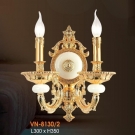 đèn trang trí cột trong nhà VN8130-2, đèn trang trí vách cầu thang tân cổ điển, đèn trang trí tường phòng khách